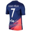 Camiseta de fútbol Atlético Madrid Joao Felix 7 Segunda Equipación 2021/22 - Hombre